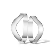 Stříbrné snubní prsteny DUNA