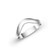 Stříbrné snubní prsteny DUNA