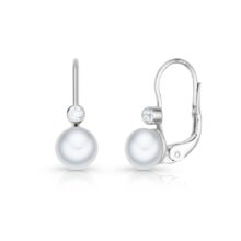 Stříbrné náušnice Lunea