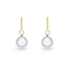 Stříbrné náušnice Lunea