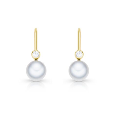 Stříbrné náušnice Lunea