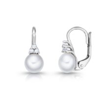 Stříbrné náušnice Orea