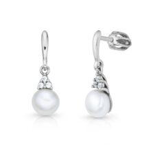 Stříbrné náušnice Ria