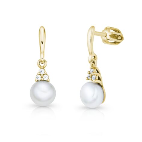 Stříbrné náušnice Ria