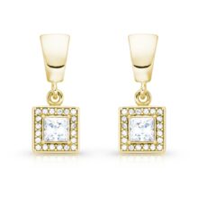 Luxusní stříbrné náušnice Niké