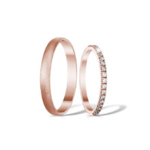 Zlaté snubní prsteny Unity