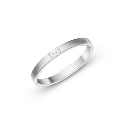 Stříbrné snubní prsteny Forever