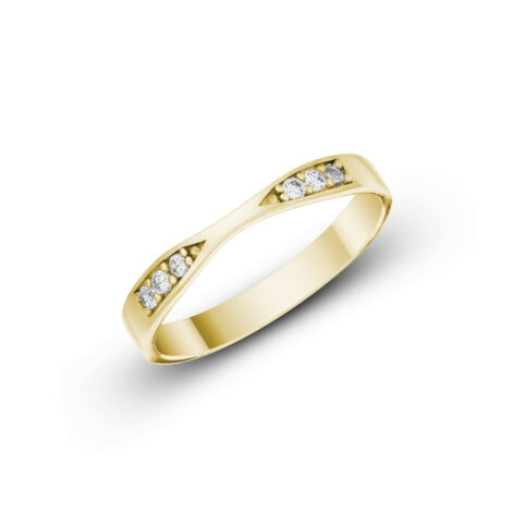 Zlaté snubní prsteny Harmony