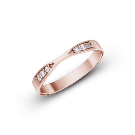 Zlaté snubní prsteny Harmony