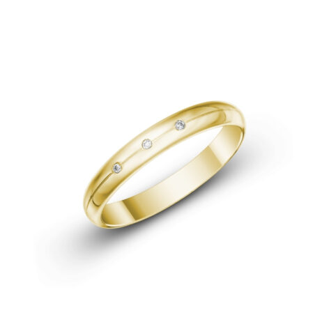 Zlaté snubní prsteny Lumina