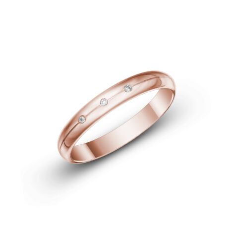 Zlaté snubní prsteny Lumina